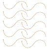 304 Stainless Steel Figaro Chain Necklaces STAS-UN0017-37G-1