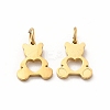 Ion Plating(IP) 304 Stainless Steel Pendants STAS-E185-29G-1