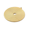 Manual Polishing 304 Stainless Steel Pendants STAS-P335-46G-2