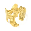 304 Stainless Steel Open Cuff Rings for Women LS-RJEW-Z043-02H-2