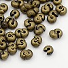 Brass Crimp Beads Covers EC266-2NFAB-1