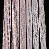 Transparent Glass Beads Strands X-EGLA-A044-T8mm-MB22-2