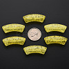 Transparent Crackle Acrylic Beads LS-CACR-S009-001B-N85-4