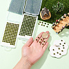 208Pcs 2 Colors Nylon Mini Grass Tufts AJEW-SP0003-17B-4