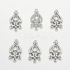 Alloy Teardrop Chandelier Component Links X-EA9733Y-1