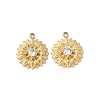 304 Stainless Steel Rhinestone Pendants STAS-Z122-41G-1