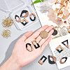 Olycraft DIY Dangle Earring Making Kits DIY-OC0005-77-3