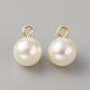 ABS Plastic Imitation Pearl Pendants KY-WH0038-05C-KCG-1