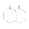 Tarnish Resistant 304 Stainless Steel Wire Pendants LS-STAS-L238-075P-1