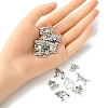 25Pcs 5 Style Tibetan Style Puppy Pendants TIBEP-YW0001-54-4