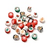 Handmade Polymer Clay Beads CLAY-R006-07-1