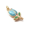 Alloy Enamel Pendants PALLOY-JF04388-4