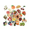 Cartoon Fruit Paper Stickers Set LS-DIY-G066-18-1