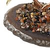 Natural Citrine Chips Love Heart Tree Decorations DJEW-P017-B02-4
