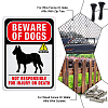 UV Protected & Waterproof Aluminum Warning Signs AJEW-GL0001-01A-06-6