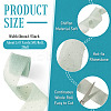 2Rolls Polyester Hot-fix Rhinestone Raw Edges Ribbon OCOR-TA0003-95A-4