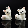 Flocky Resin Pendants RESI-N032-14-2
