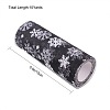 Snowflake Deco Mesh Ribbons OCOR-P010-G15-3
