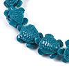 Synthetic Coral Carved Beads Strands CORA-L020-E-05-3