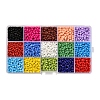 6/0 Glass Round Seed Beads SEED-YW0001-08C-2