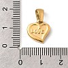 304 Stainless Steel Charms STAS-B094-09G-3