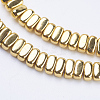Electroplate Non-magnetic Synthetic Hematite Beads Strands G-J382-2x4x2mm-B03-2