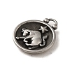 304 Stainless Steel Pendants STAS-L022-306AS-02-2