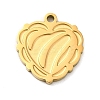 Ion Plating(IP) 304 Stainless Steel Pendants STAS-Q301-30G-1