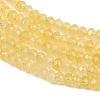 Dyed Natural Malaysia Jade Rondelle Beads Strands X-G-E316-2x4mm-47-7