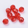 Transparent Acrylic Beads X-TACR-Q257-10mm-V12-1