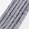 Electroplate Non-magnetic Synthetic Hematite Beads Strands G-J165-4mm-08-1
