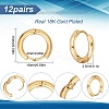 12Pairs 304 Stainless Steel Huggie Hoop Earrings EJEW-SC0001-24-2