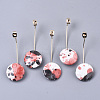 Handmade Porcelain Friction Ear Nuts PORC-S501-019A-2