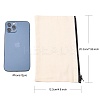 Blank DIY Craft Bag Canvas Pencil Pouch LS-ABAG-G009-D01-4