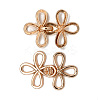Alloy Chinese Knots Frog Buttons BUTT-WH0015-49B-01-2