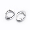 Tarnish Resistant 201 Stainless Steel Linking Rings STAS-L234-034P-2