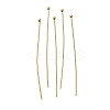 Brass Ball Head Pins KK-H502-03G-G-1