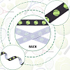 4 Rolls 4 Styles Polyester Sport Ball Printed Grosgrain Ribbon OCOR-GF0004-31A-5