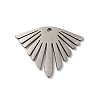 Non-Tarnish Bohemian Style 304 Stainless Steel Pendant LS-STAS-M314-03J-P-1