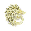 Rhinestone Hedgehog Badge LS-JEWB-E013-02G-03-2