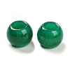 Natural Malaysia Jade Dyed European Beads G-R488-01A-2