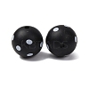 Food Grade Eco-Friendly Printed Silicone Beads SIL-A013-01A-07-2