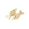 Brass Micro Pave Cubic Zirconia Pendants KK-C143-52A-G-2