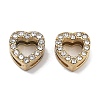 PVD Vacuum Plating 304 Stainless Steel Crystal Rhinestone Beads SATS-R130-02G-05-1