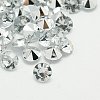 Imitation Taiwan Acrylic Rhinestone Pointed Back Cabochons GACR-A003-5mm-01-1