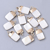 Electroplate Freshwater Shell Pendants LS-X1-SHEL-S276-62A-1