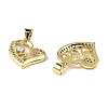 Mother's Day Brass Micro Pave Cubic Zirconia Pendants KK-M324-02A-G-2