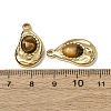Natural Tiger Eye Pendants GG-CBA1E47-11G-3