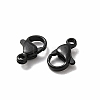 Spray Painted 304 Stainless Steel Lobster Claw Clasps STAS-R120-01C-02-3