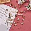 DIY Imitation Pearl Drop Earring Making Kit DIY-SZ0006-71-4